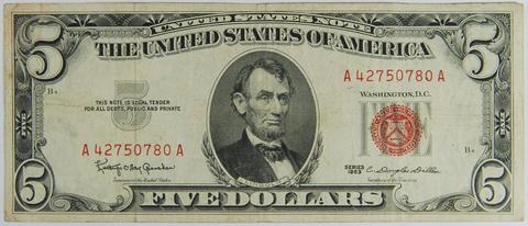 1963 UNITED STATES NOTE