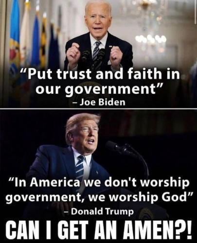 WE DON'T WORSHIP GOVERNMENT