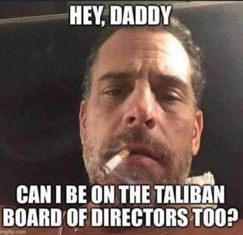 taliban board of directors hunter biden