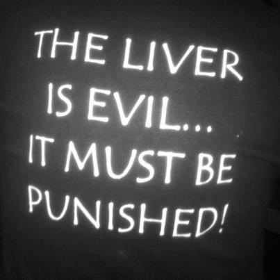 drinking liver