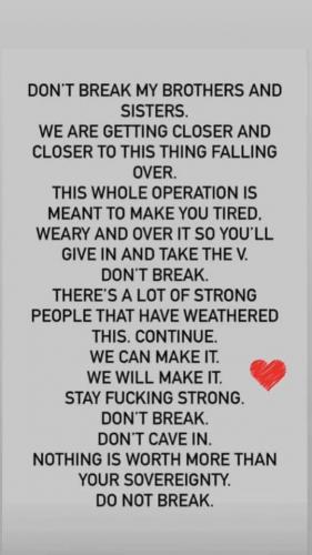 HOLD THE LINE PATRIOT’S.