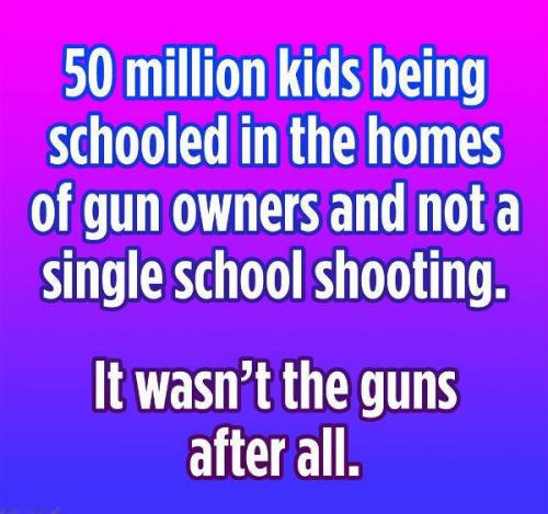 50 Million Home schools  - no one shot