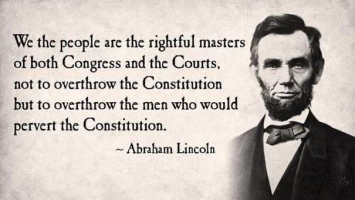 Constitution is king