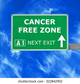 cancer-free-zone-road-sign-260nw-322842902