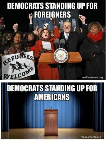 dems standing