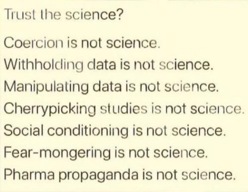 trust the science13