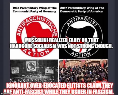Antifa are the Fascists