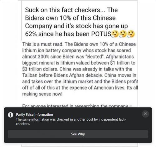 owning 10 percent stocks in lithium ion battery manufacturing in china