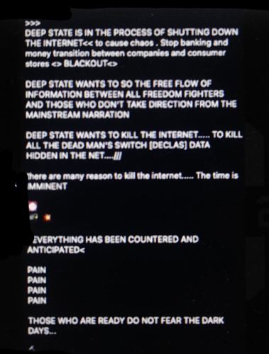 deep state is in the process