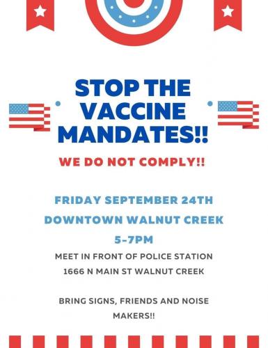 Walnut Creek, CA Sept 24