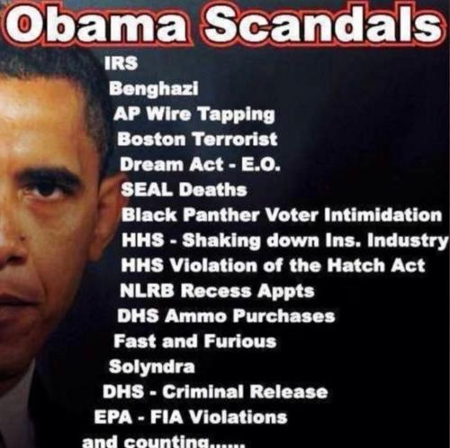 obama scandles