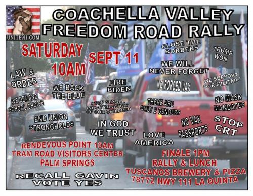 Coachella, CA Freedom Road Rally