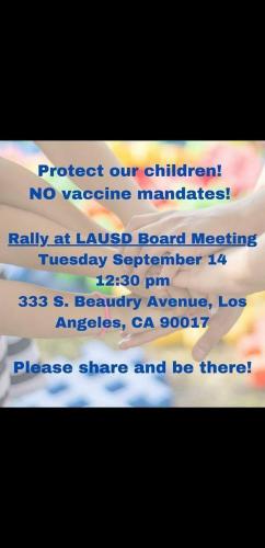 LAUSD Rally