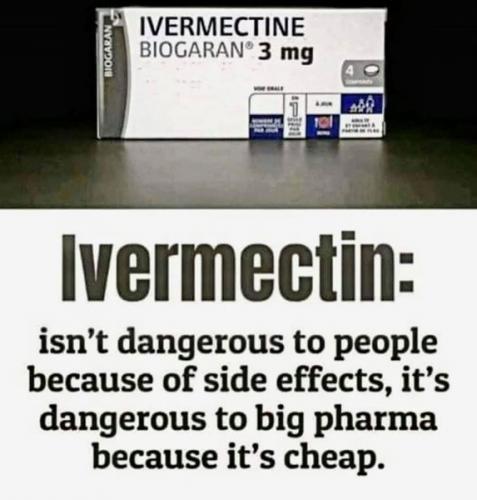 IT'S DANGEROUS TO BIG PHARMA