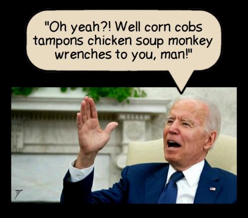 Political - Biden Corn Cobs Tampons To You