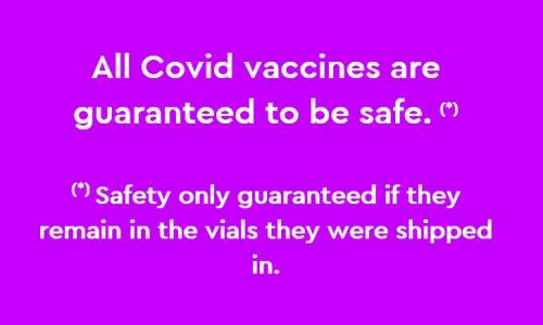 All Covid Vaccines Are Safe