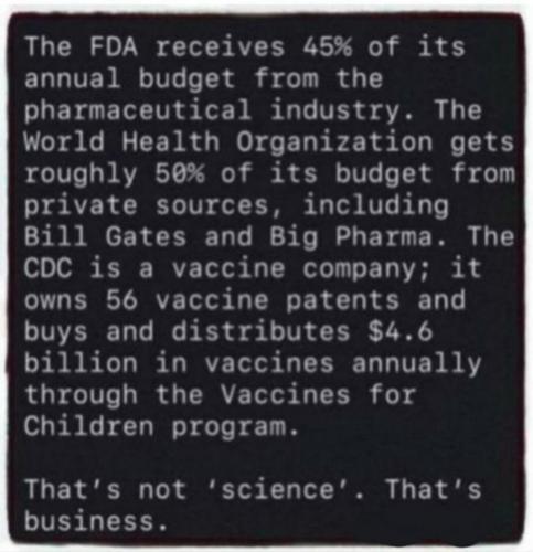 That's Not Science That's Business