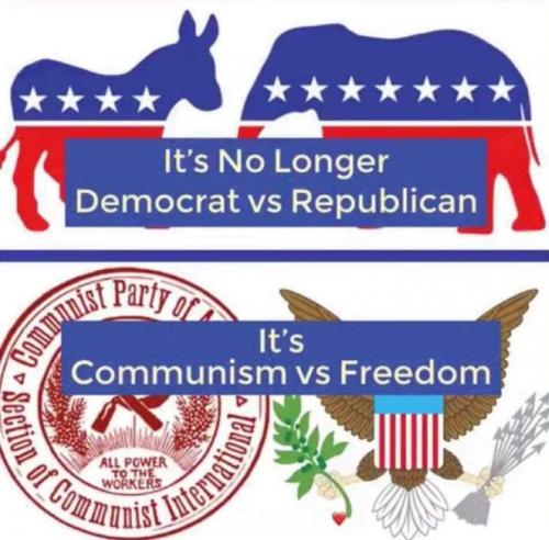 its no longer democrats against republicans