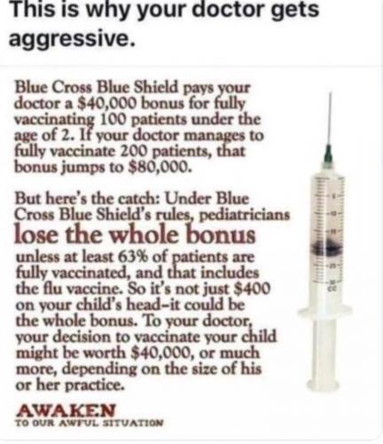 Why doctors push vax