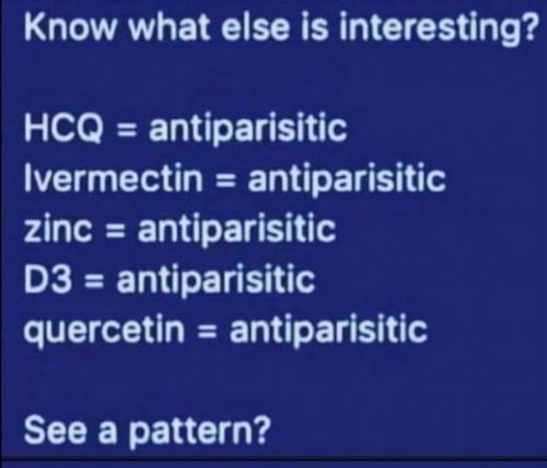 !     Real Covid Cures are anti-parasitic