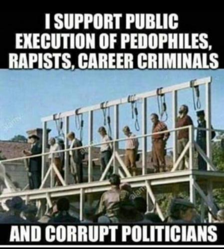 I Support Public Executions