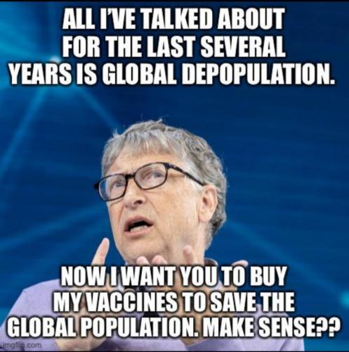 Gates Is For Global Depopulation