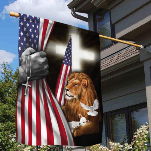 USFlag_Lion_Lamb_Dove