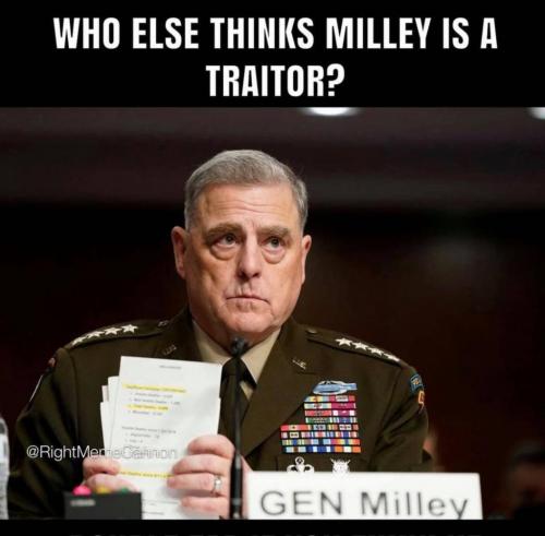 milley traitor f