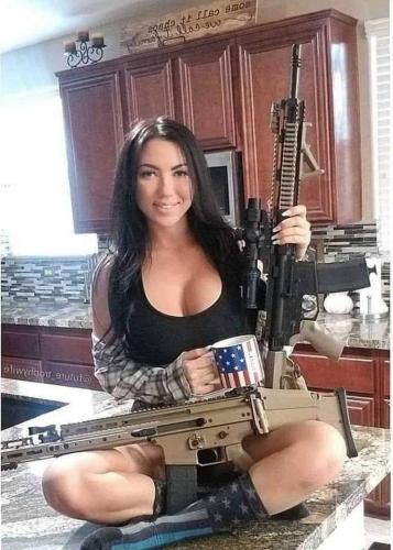babe guns merica