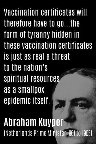 Abraham Kuyper on Vaccines - 2