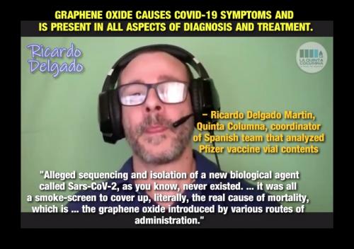 Graphene oxide causes covid symptoms poisoning
