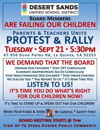 La Quinta CA Sept 21