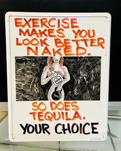 exercise naked