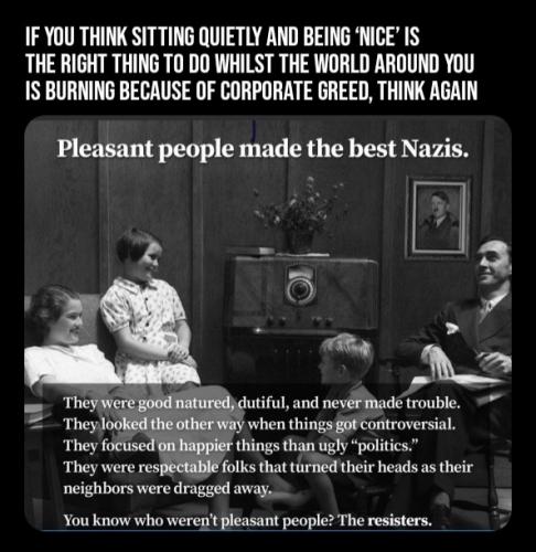 Pleasant people made the best Nazi