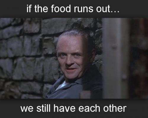 if the food runs out