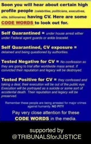 Code words to look out for