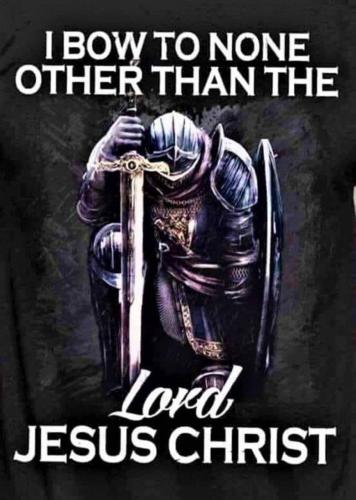 I BOW TO NO ONE BUT JESUS CHRIST