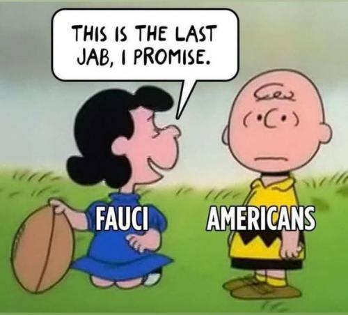 Fauci - This is your last jab - I promise