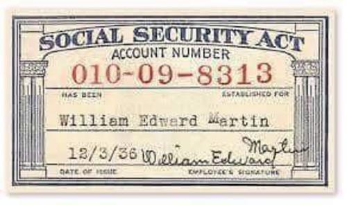 SSN card