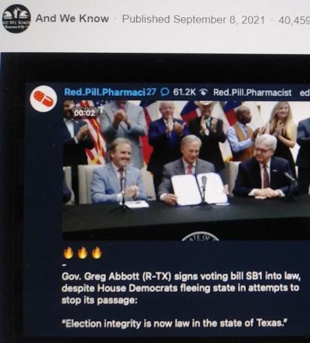 Gov. Abbot signs voting bill