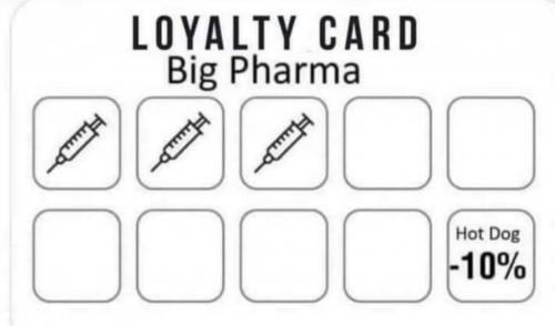 Big Pharma Loyalty Card