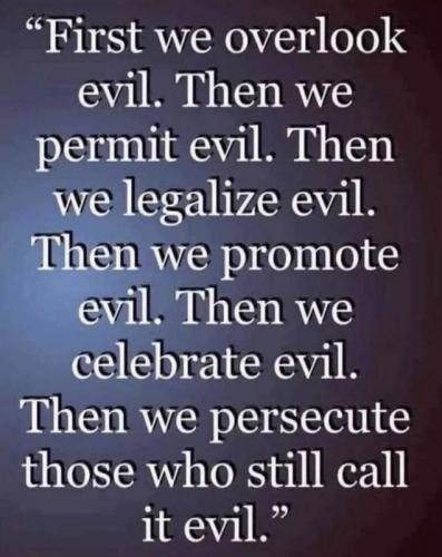 promote evil