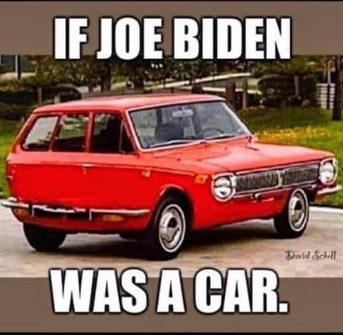 If biden wa a car