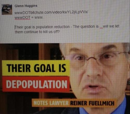 THEIR GOAL IS DEPOPULATION