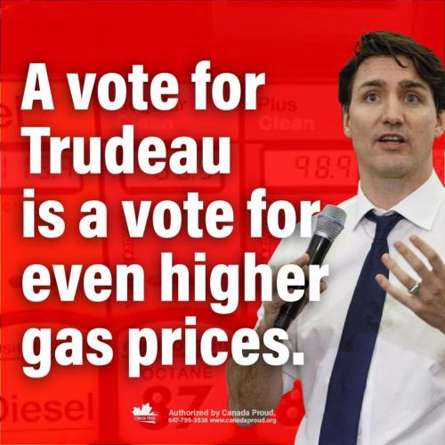 trudeau high gas prices
