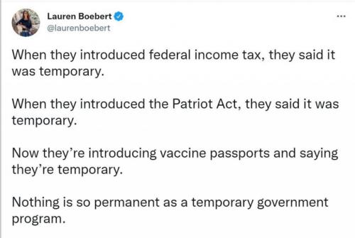 Temporary govt plans arent