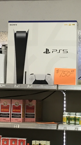 PS5 in the wild!