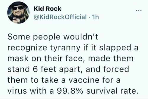 Kid Rock on tyranny