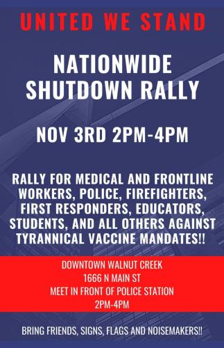 Walnut Creek, CA - Nov 3