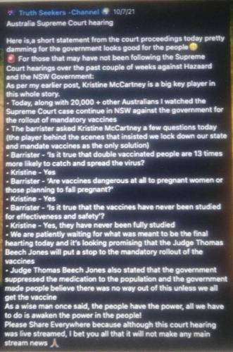 AUSTRALIA SUPREME COURT